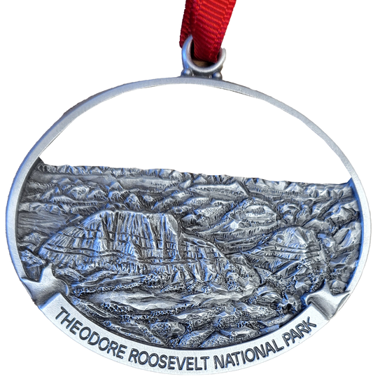 Painted Canyon Metal Ornament
