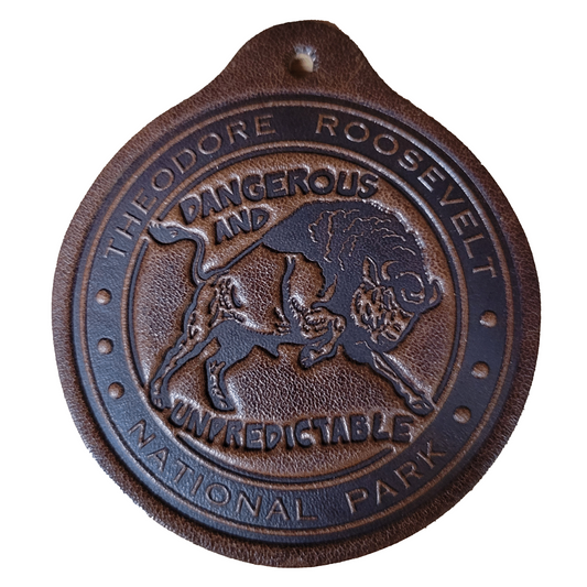 Dangerous & Unpredictable Leather Ornament