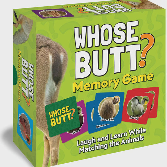 Whose Butt? Memory GAME