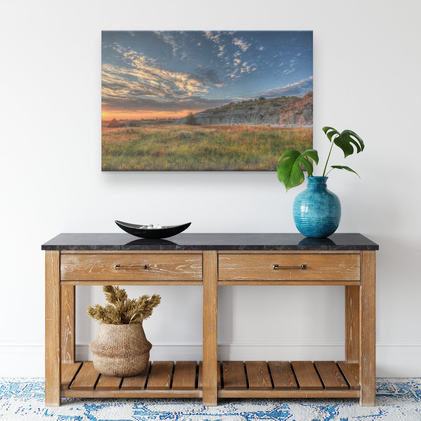 Badlands Canvas by Gary Anderson Wall