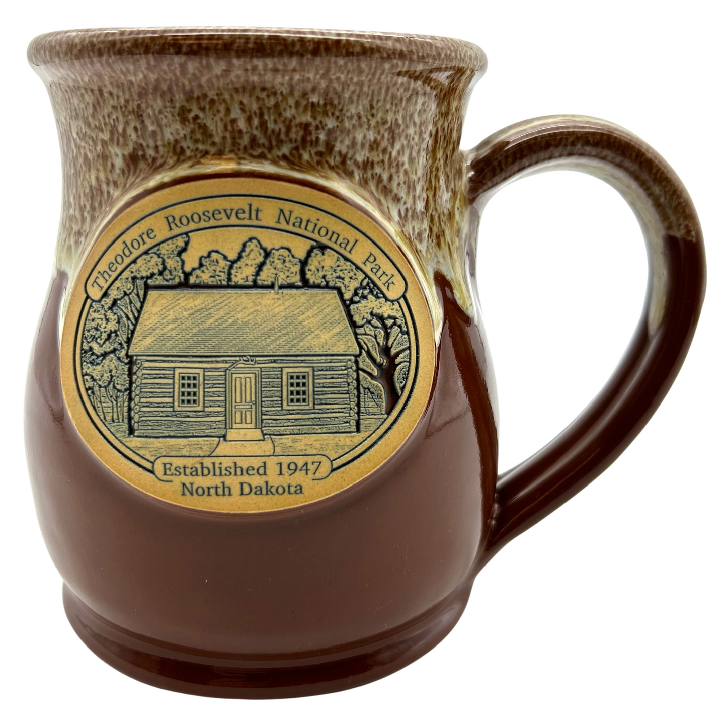 Maltese Cross Cabin Pottery Mug