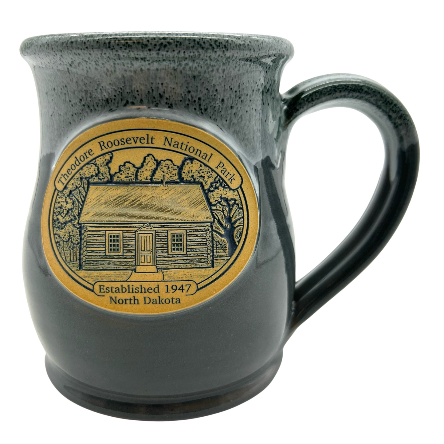 Maltese Cross Cabin Pottery Mug