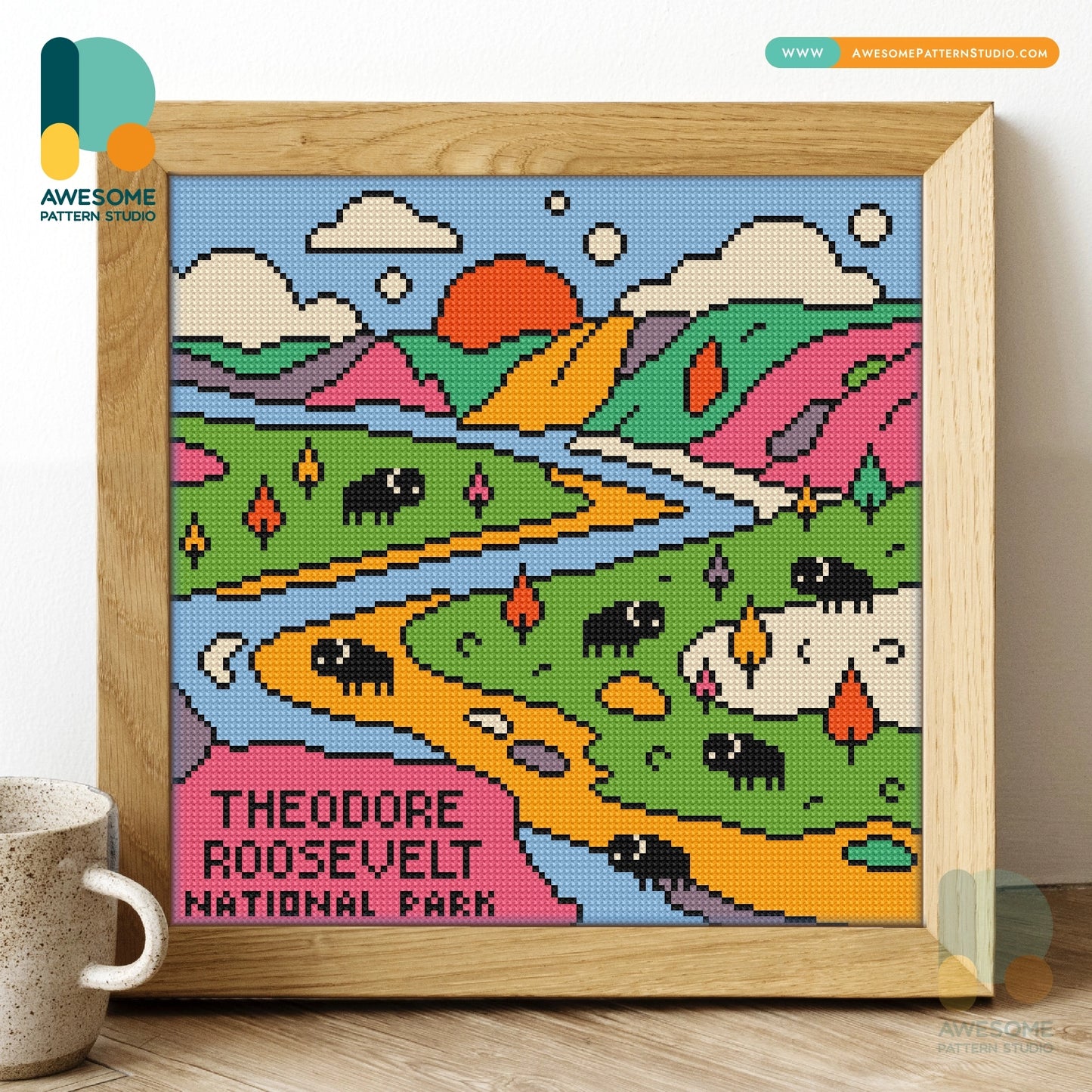 Theodore Roosevelt National Park Diamond Painting