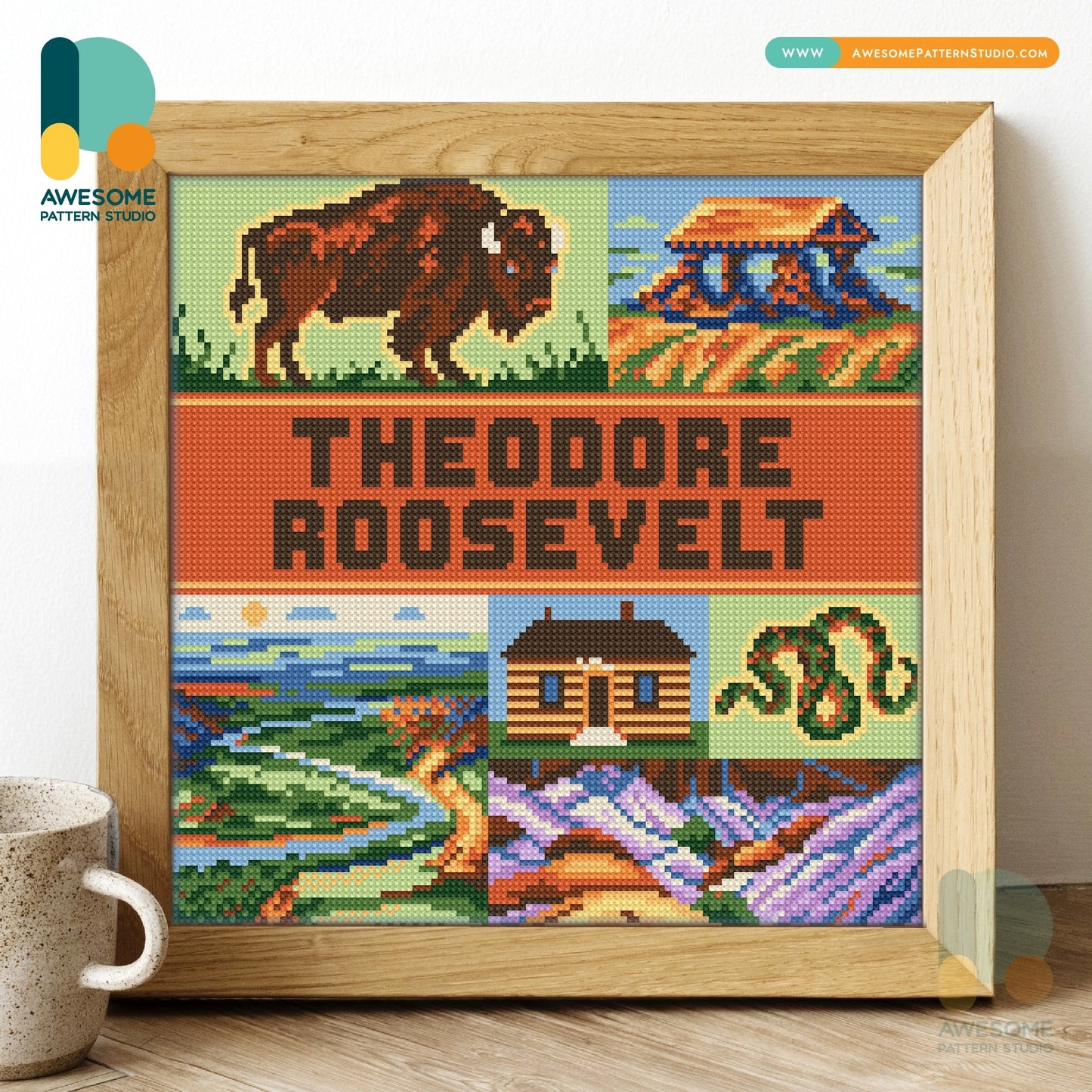 Theodore Roosevelt National Park Diamond Painting