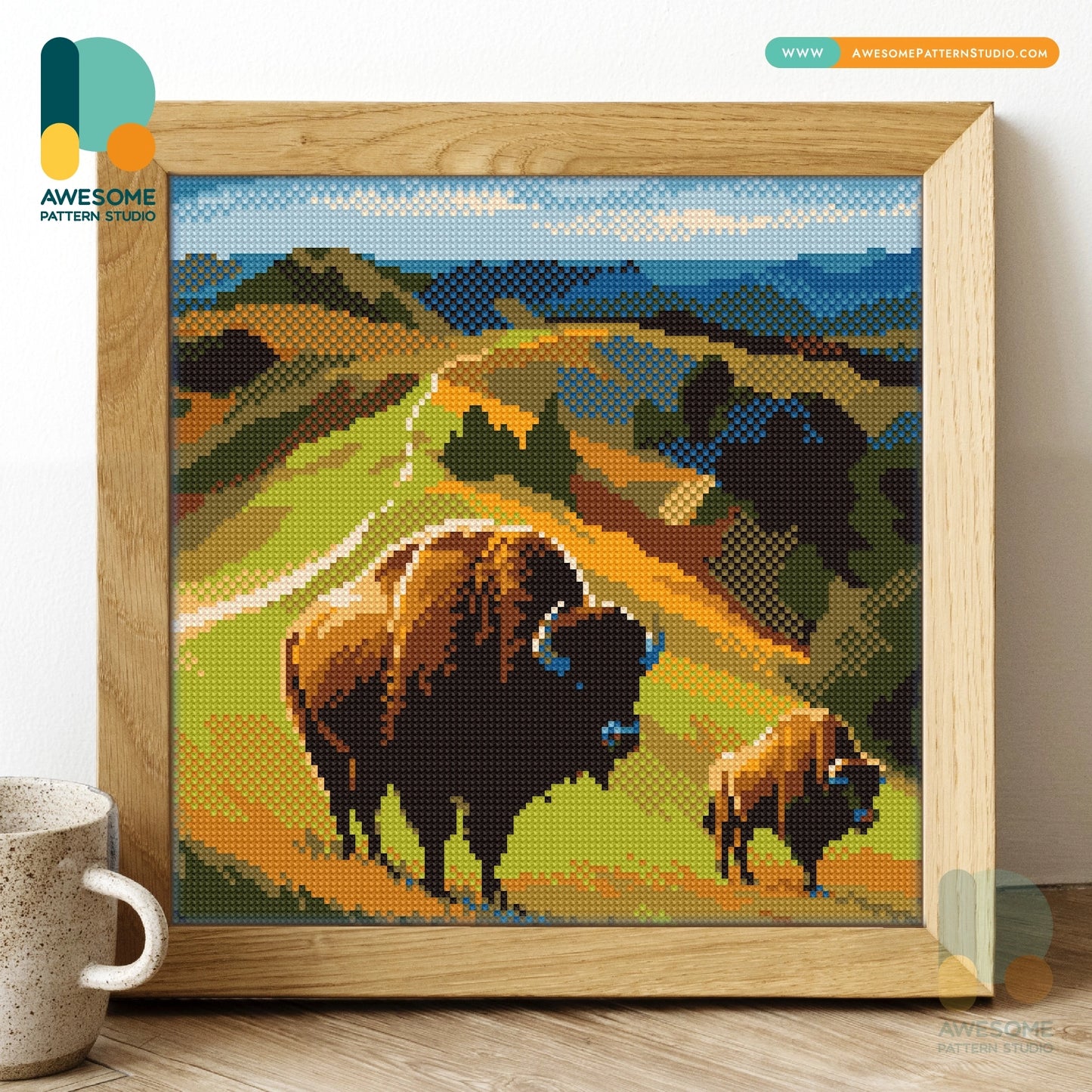 Theodore Roosevelt National Park Diamond Painting