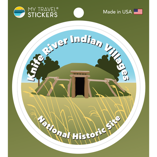 KNRI Individual Round Sticker