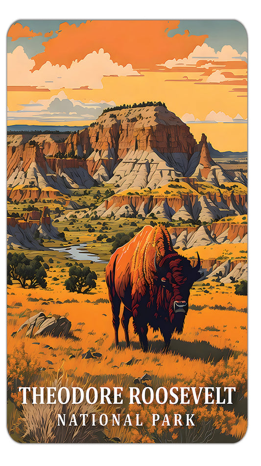 Theodore Roosevelt National Park Playing Cards