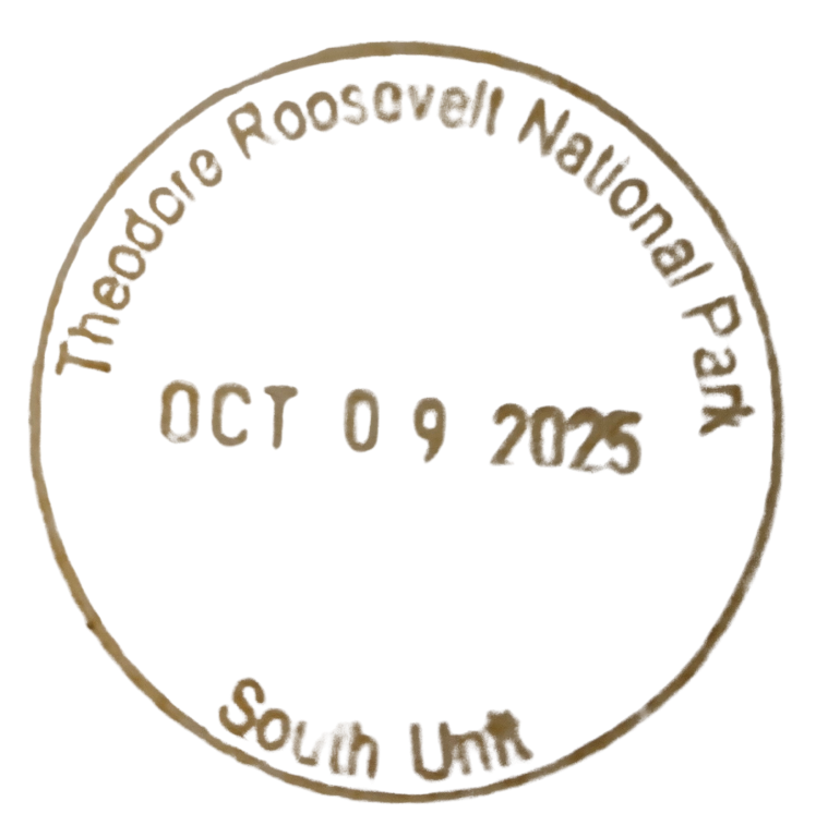 Passport Stamp - South Unit TR National Park