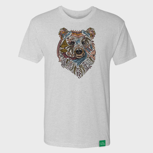 BOHO Bear Tri-Blend T-shirt - KNRI