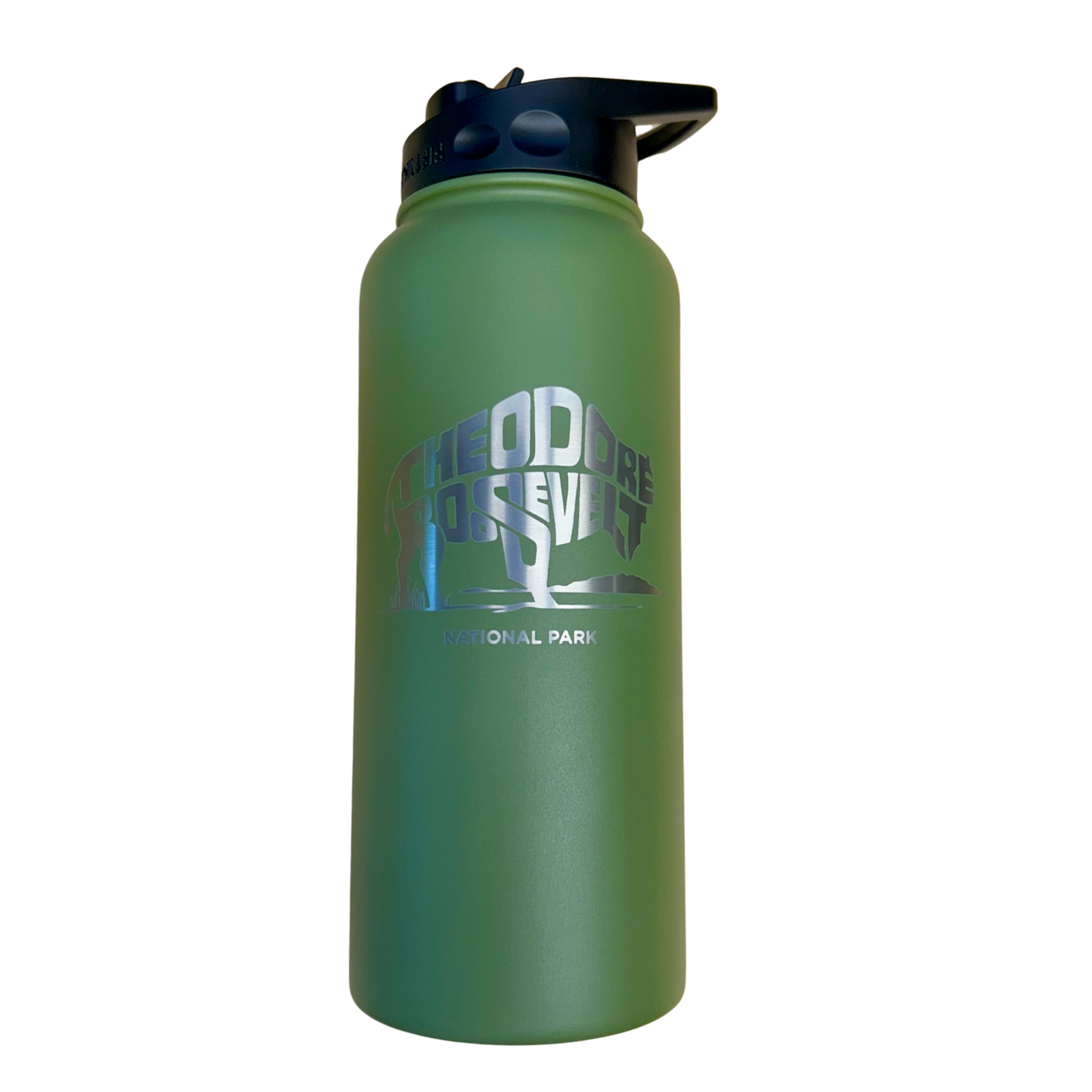 TRNP 34oz bottle with straw lid