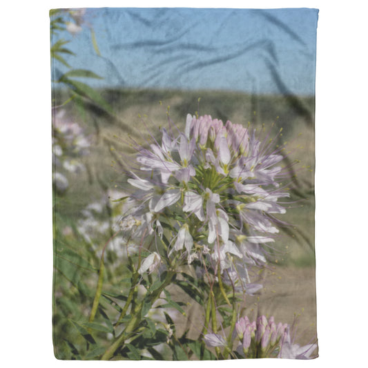 Bee Plants Blanket by Gram Miller Top
