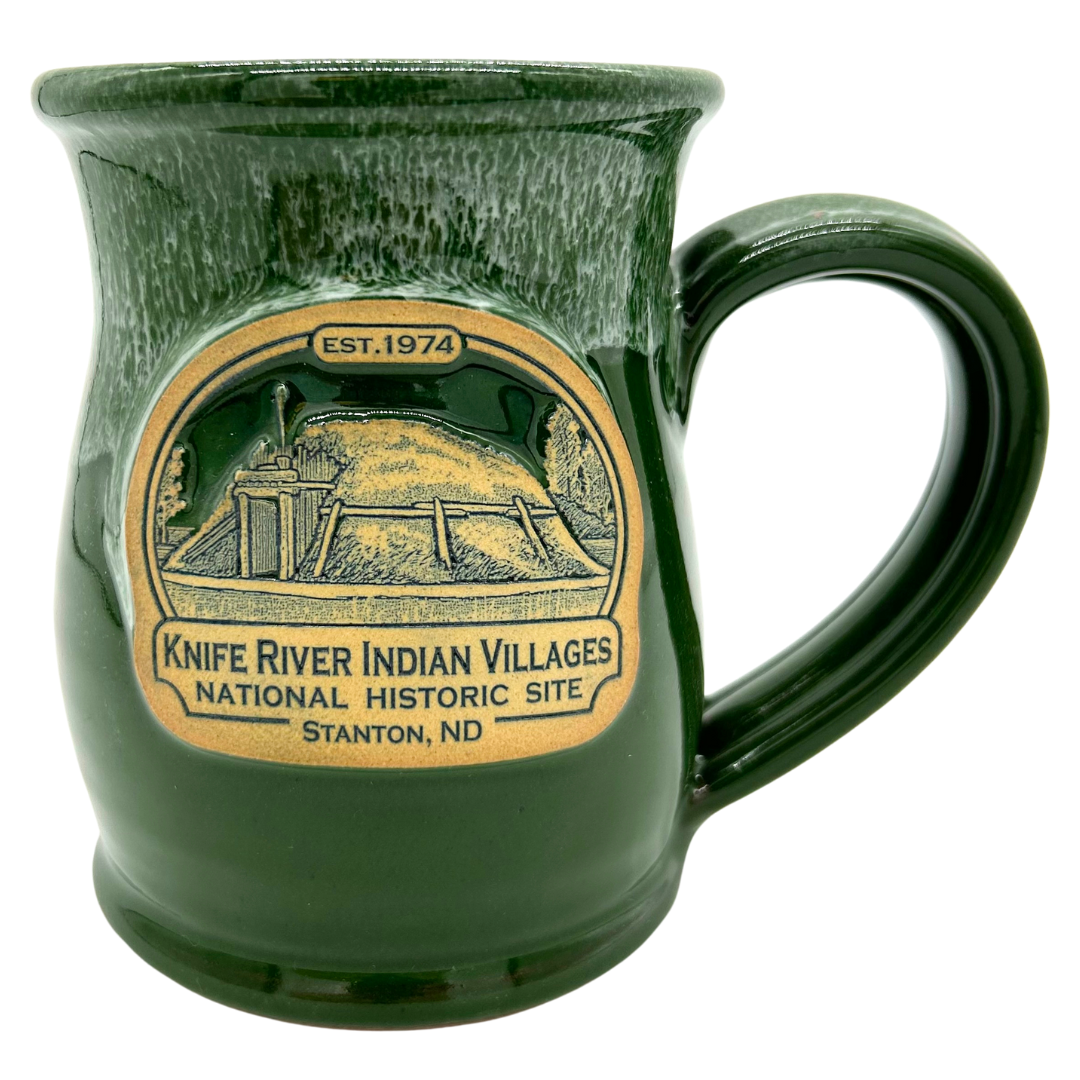 Earthlodge Tall Belly Mug Forest Green