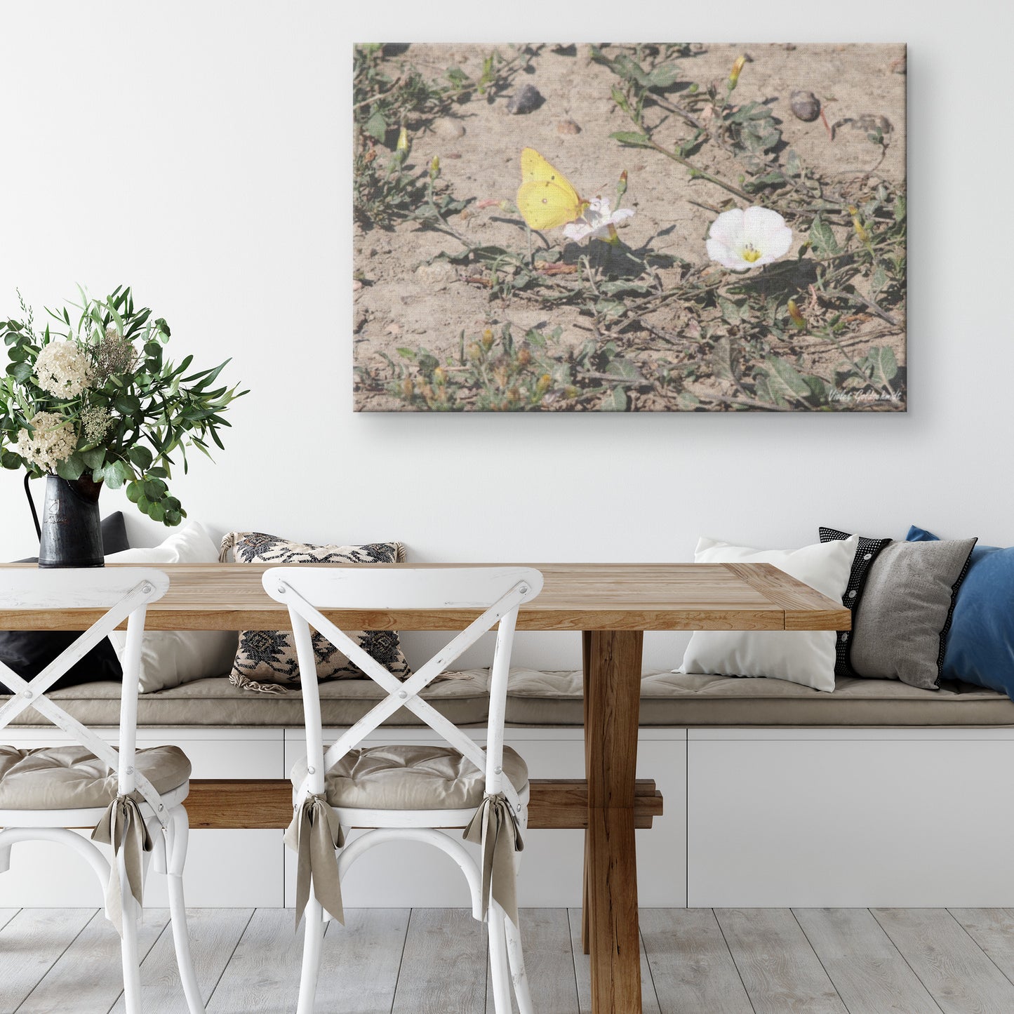 Flower Canvas by Violet Goldschmidt Wall