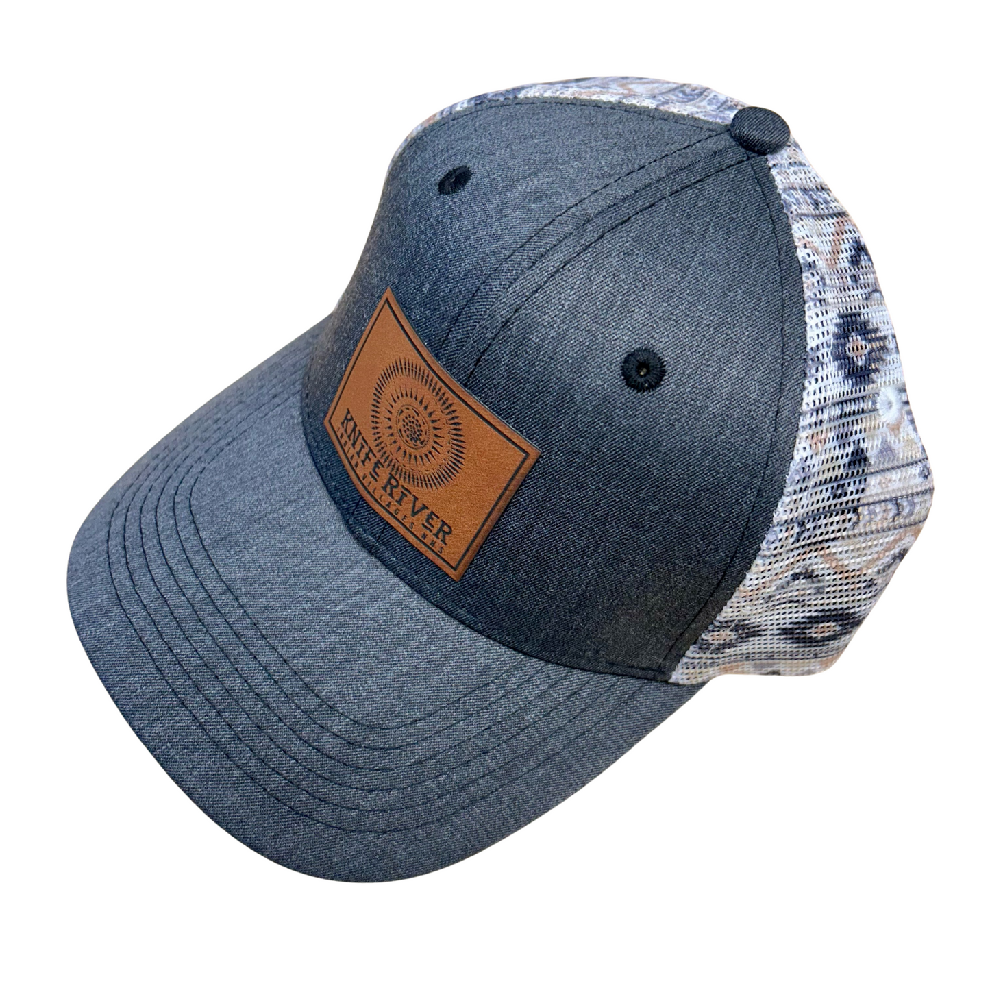 KNRI Leather Patch Hat