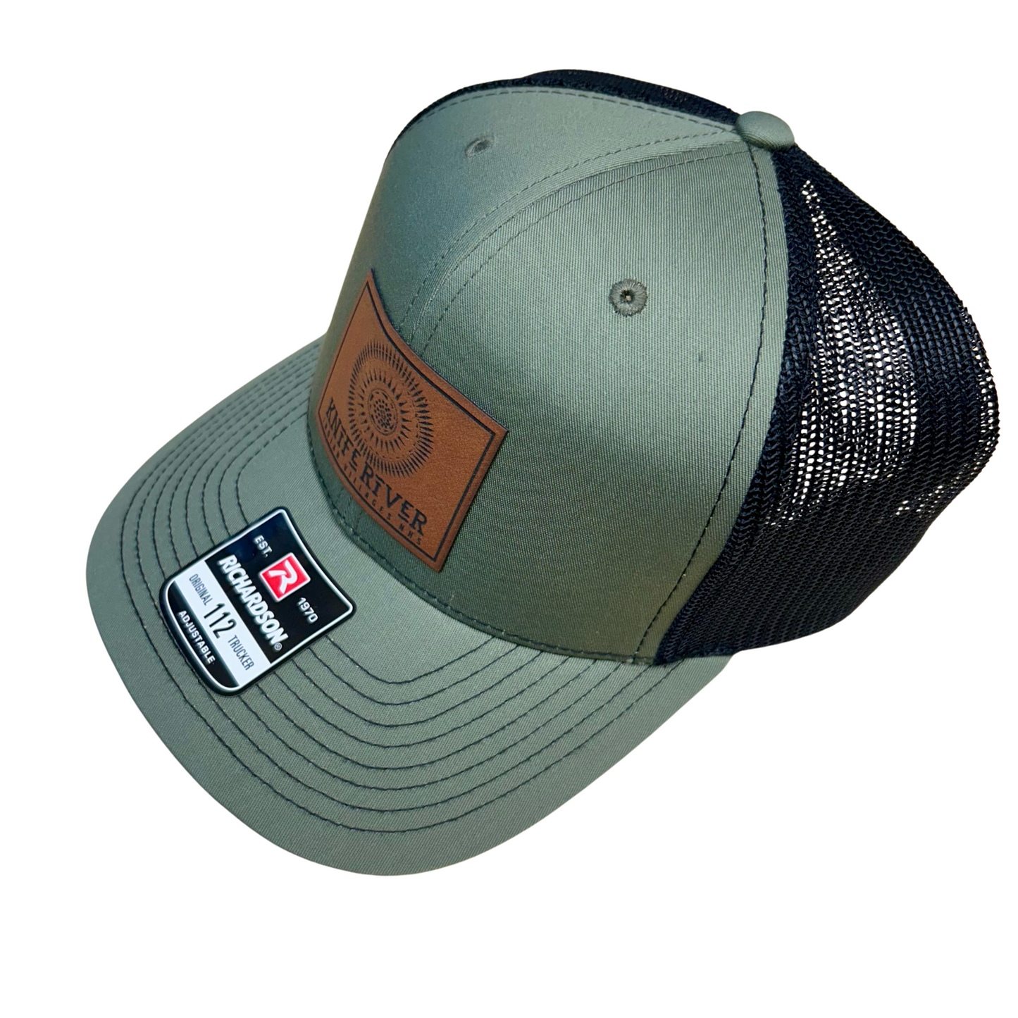 KNRI Leather Patch Hat