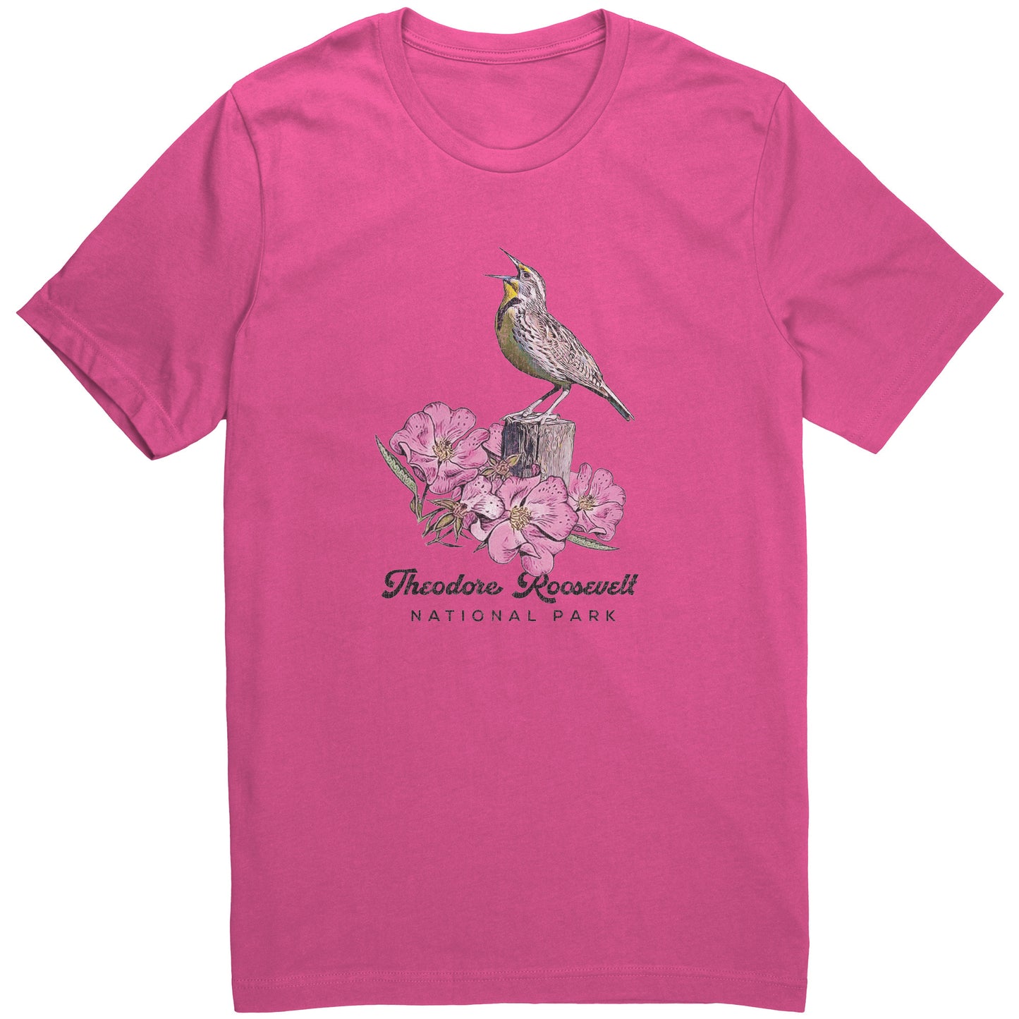 Meadowlark T-shirt Pink