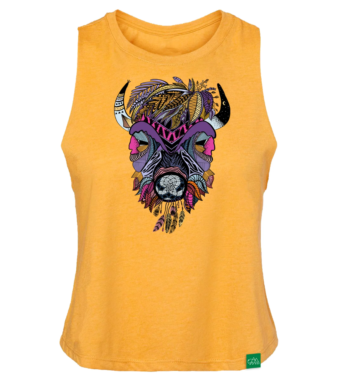 BOHO Bison Racerback Tank