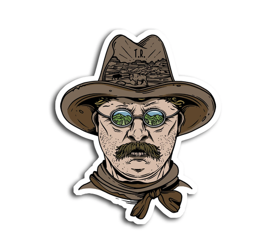 Teddy Bro-sevelt Sticker