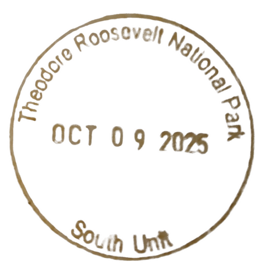 Passport Stamp - South Unit TR National Park