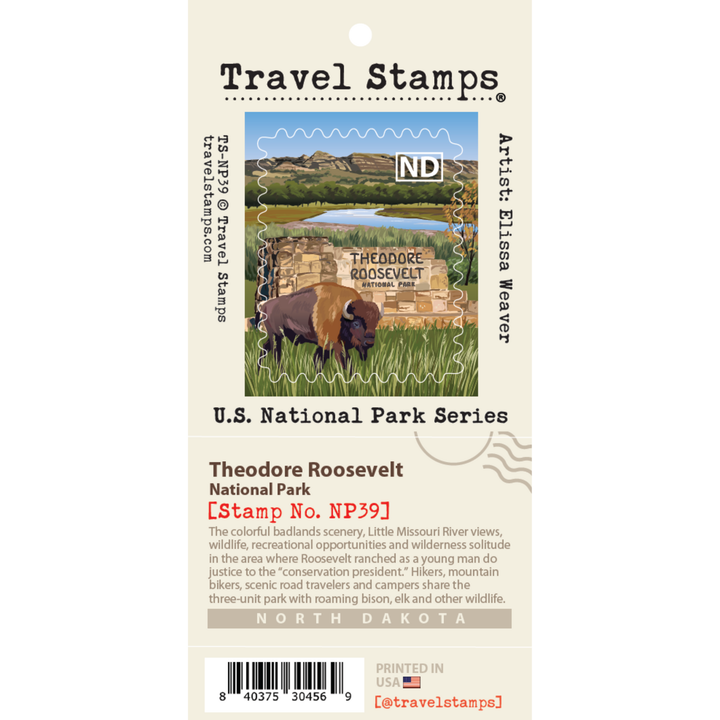 TRNP Sign Travel Stamp