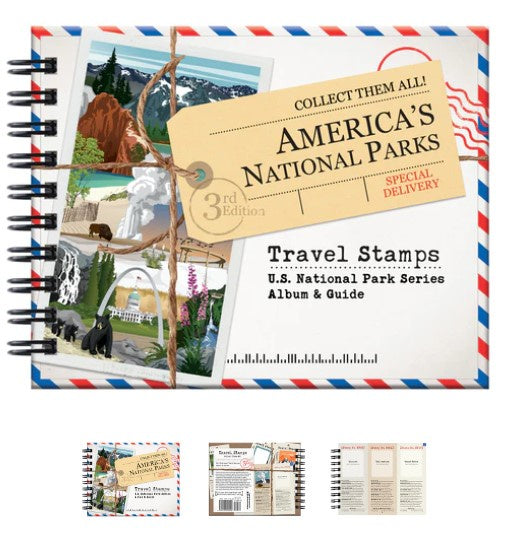 US NP Travel Stamp Album - 3rd