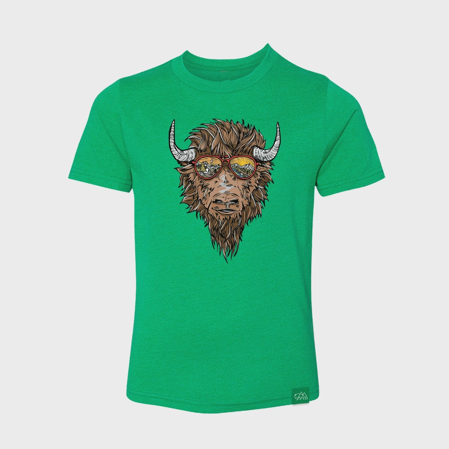 Groovy Mike Bison Youth T-shirt - TRNP