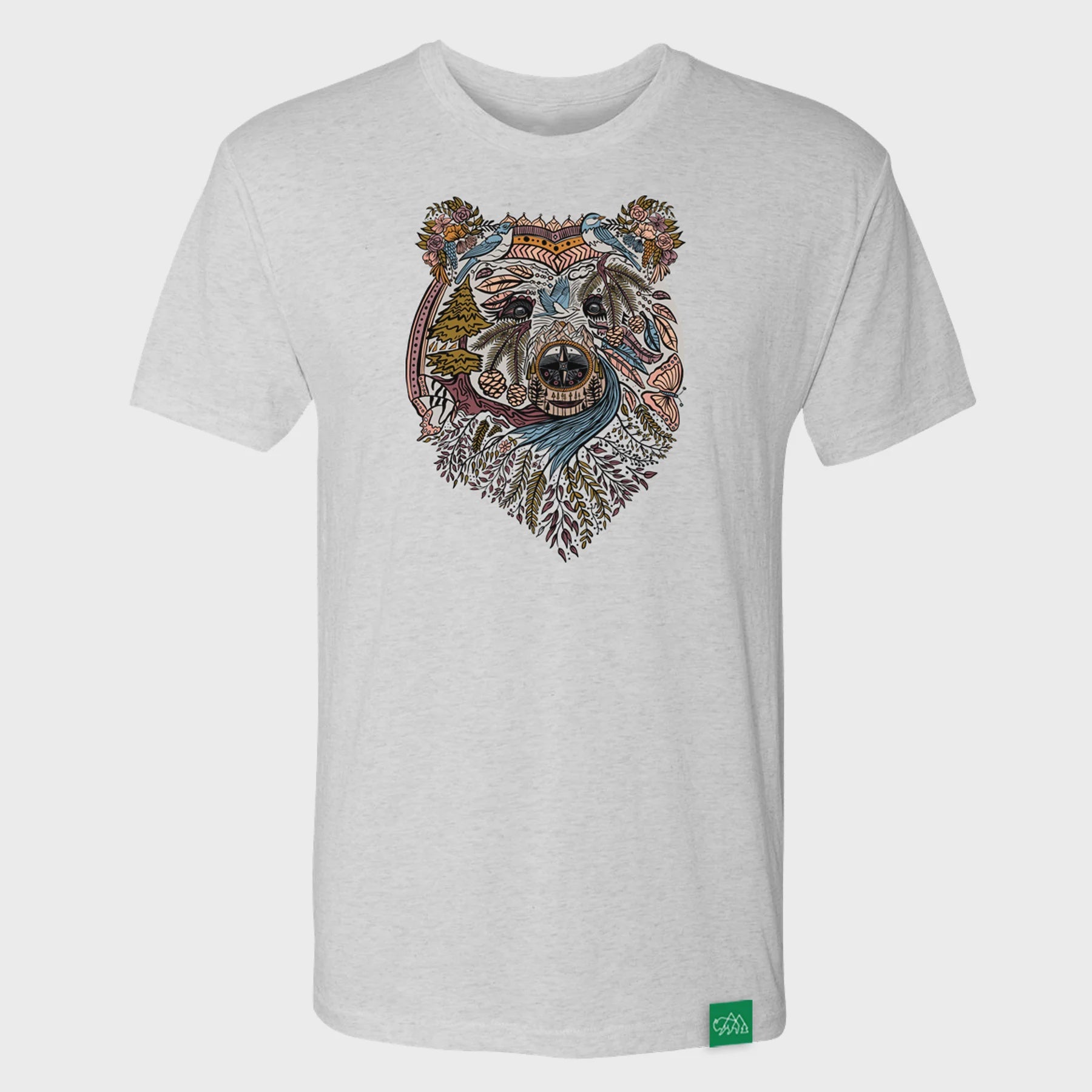 BOHO Bear Tri-Blend T-shirt - KNRI